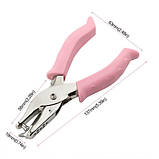 Дирокол для скрапбукінгу та рукоділля, пробійник коло 6мм, кольори, фото 5