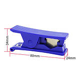 Ніж ножиці для різання шлангів трубок 1-14мм з PU/PE, різак, фото 5