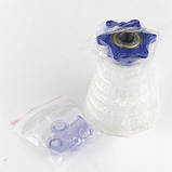 Насадка пилозбірник для свердл 5-12мм, пиловловлювач для дриля перфоратора, силікон, фото 5