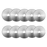 Лезо запасне 28мм для роликового ножа, печворка, 10шт в кейсі, фото 3