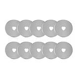 Лезо запасне 28мм для роликового ножа, печворка, 10шт в кейсі, фото 4