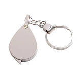 Скло збільшувальне 20x кишенькове міні лупа брелок, лінза скляна, фото 2