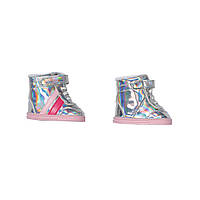 Взуття для ляльки Baby Born - Cріблясті кросівки