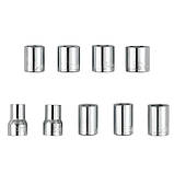 Ключ кутовий торцевий 1/4 L-подібний з 10 бітами та 9 торцевими голівками, фото 4