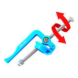 Екстрактор дозатор флюсу Relife RL-062D 5-10мл, товкач з важелем, фото 3