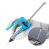 Екстрактор дозатор флюсу Relife RL-062D 5-10мл, товкач з важелем, фото 5