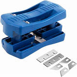 Крайкоріз повздовжній ручний, деревообробний тример, 2 леза, фото 4