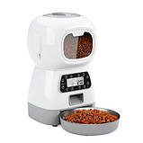 Годівничка автоматична для домашніх тварин 3.5л розумна, Elf Pet Feeder, фото 5