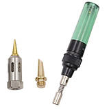 Паяльник газовий портативний, 3 насадки, 8мл, пальник, фото 3