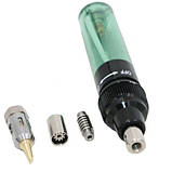 Паяльник газовий портативний, 3 насадки, 8мл, пальник, фото 4