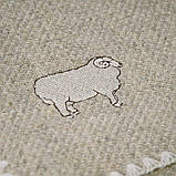 Ковдра Ліжник з вишивкою напіввовна Ярослав, фото 2