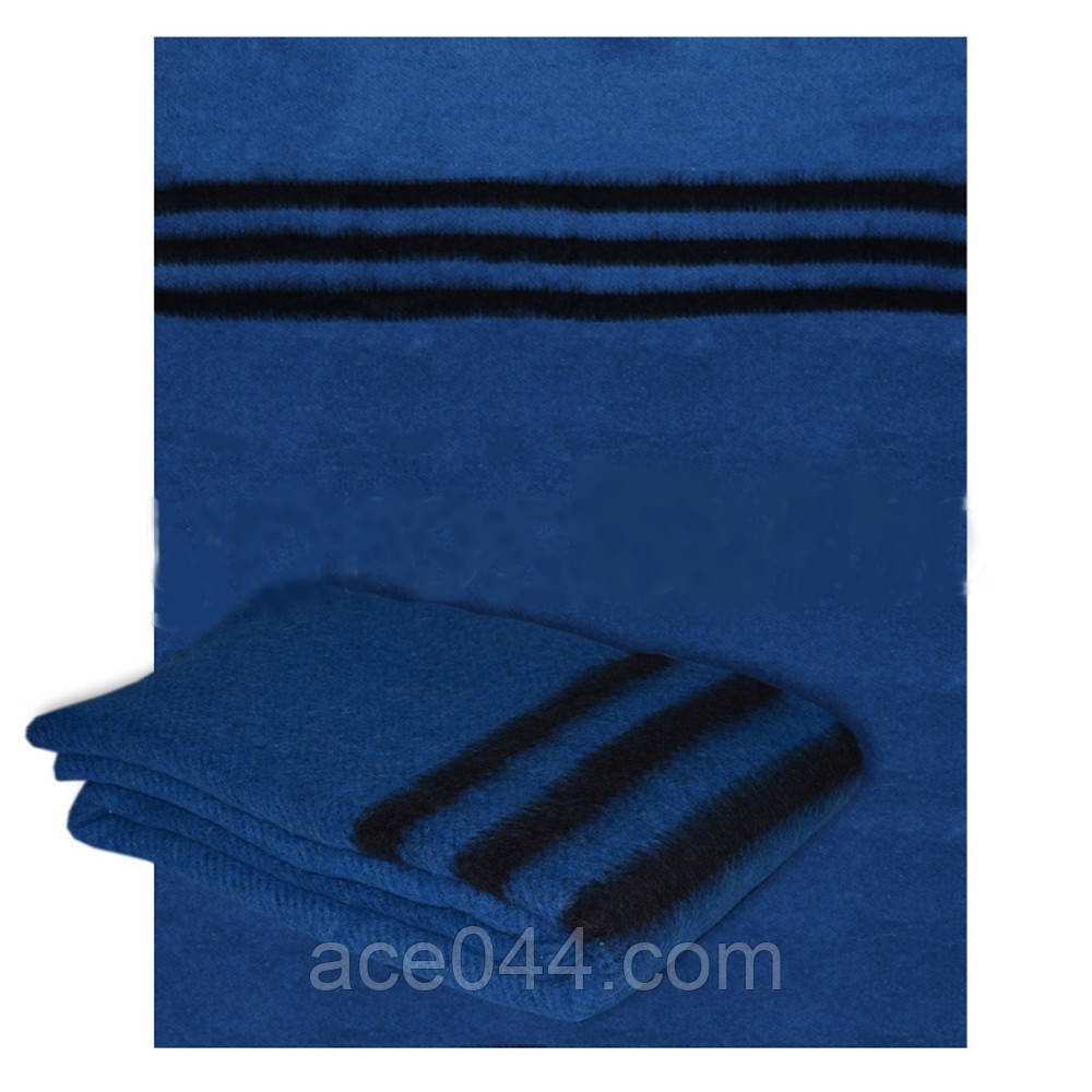 Ковдра напіввовняна армійська 140х205, 630 г/м2 Ярослав, фото 1