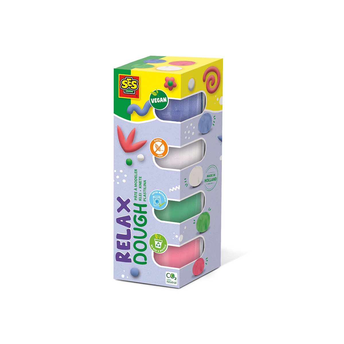 Незасихаюча маса для ліплення – Пастель, фото 1