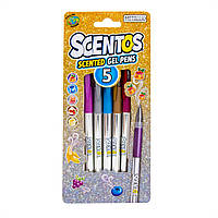 Набір ароматних гелевих ручок – Металічне сяйво (5 кольорів)