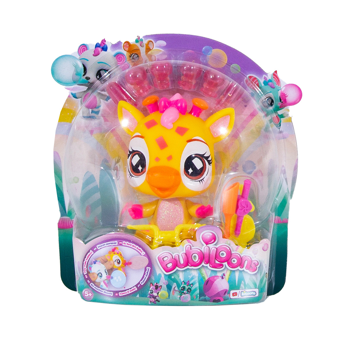 Ігровий набір Bubiloons W2 – Жирафа Реджі, фото 1