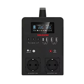 Портативна зарядна станція PPS300 (300W, 300Wh) з чистою синусоїдою