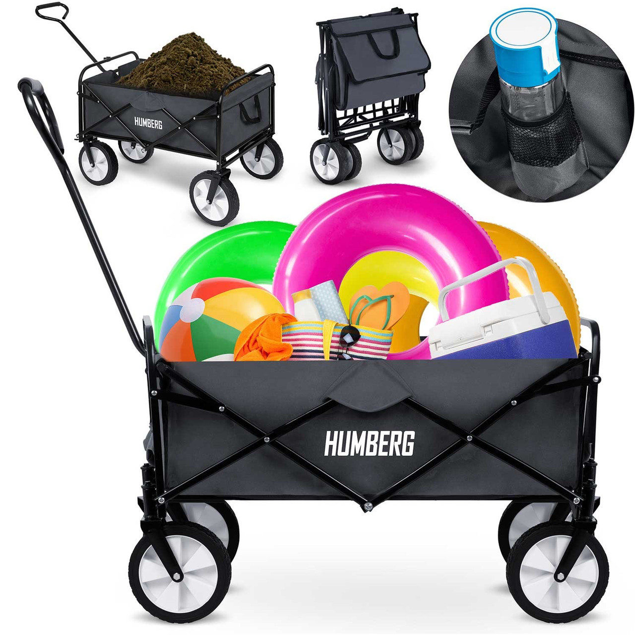 Візок розкладний Humberg HM-511 80 л, фото 1