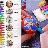 Набір перманентних водостійких маркерів YOVER на олійній основі 20 штук, фото 6