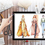 Світловий планшет Tenwin для копіювання формат А3 з вимірювальною шкалою потужність 9 W, фото 4