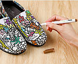 Набір маркерів для тканини YOVER 24 кольори, фото 3