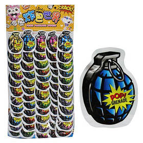 Бомбочка хлопушка "Граната", 60 шт [tsi184672-TSI]