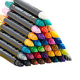 Художні двосторонні акрилові маркери Yover 24 кольори, фото 10