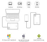 Графічний планшет 10Moons G50 з підтримкою Android з чохлом, фото 4