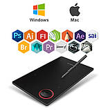 Графічний планшет 10Moons G50 з підтримкою Android з чохлом, фото 6