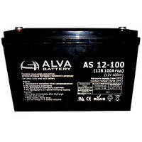 Гелевий акумулятор Alva AS 12-100 (12 В 100 А*год)