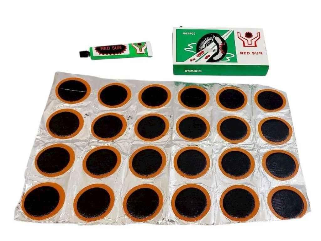 Латка для камери з клеєм RS2403 24шт ТМ КОЛЕСО BP, фото 1