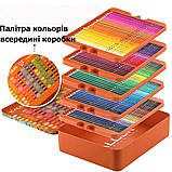 Преміум-набір кольорових олівців Kalour у металевій коробці 120 кольорів (‎KA-CP120-T), фото 3