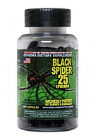 Жироспалювач Cloma Pharma — Black Spider 25 Ephedra (100 капсул)