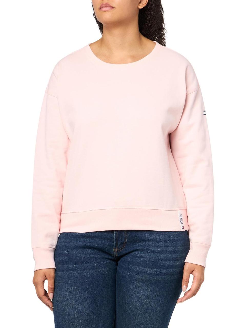 Жіночий світшот Tommy Hilfiger на флісі 1159844483 (рожевий XL), фото 1