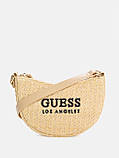 Сумка на плече Crescent Flap Shoulder Bag Guess солом'яна 1159844497 Бежевий, фото 2