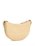 Сумка на плече Crescent Flap Shoulder Bag Guess солом'яна 1159844497 Бежевий, фото 3