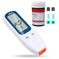 Глюкометр + 50 тестів,від батарейок DS