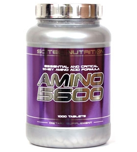 Амінокислоти Scitec Nutrition — Amino 5600 (1000 таблеток)