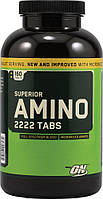 Амінокислоти Optimum Nutrition — Superior Amino 2222 (160 таблеток)