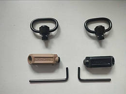 Антабка QD швидкознімна углова на планку пікатіні