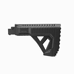 Приклад Гумовий 28 см з тильником та сталевим посиленням, пеналом АК-47, АК-74, АКМ