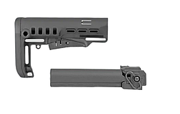 Приклад складний DLG Tactica для АКС74У , АКС74 Чорний