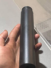 Глушник для АК-74, АКС-74, АКС-74У, 9 камер 60-70% під калібр 5.45 різьба м24×1,5 Стабілізуюча пружина Темно Сірий