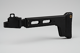 Приклад складний з алюмінію та сталі до АК 47/74, АКМ та РПК чорний