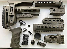 Обвіс від DLG Tactical для АК 47/ АК 74 Олива