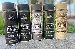 Маскувальна аерозольна фарба для зброї Recoil