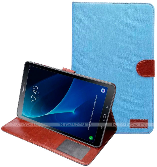 Чехол Jeans Cover для Samsung Galaxy Tab A 10.1 2016 SM-T580, SM-T585 Blue