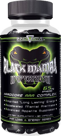 Жироспалювач Innovative labs — Black Mamba (90 капсул) ***