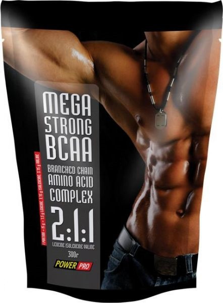 Амінокислоти Power Pro - BCAA Mega Strong 2:1:1 (300 грам)