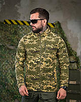 Военная флисовая кофта пиксель, тактическая флиска пиксель на молнии, Армейская флиска с липучками, fos vxz nmc