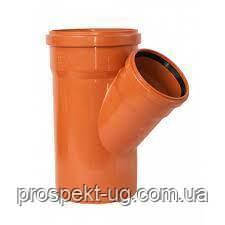 Трійник редукційний ПВХ 200х110х45° Magnaplast (зовнішня каналізація), фото 1